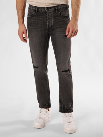 HUGO Regular Trousers ' HUGO 634 ' in Grey: front