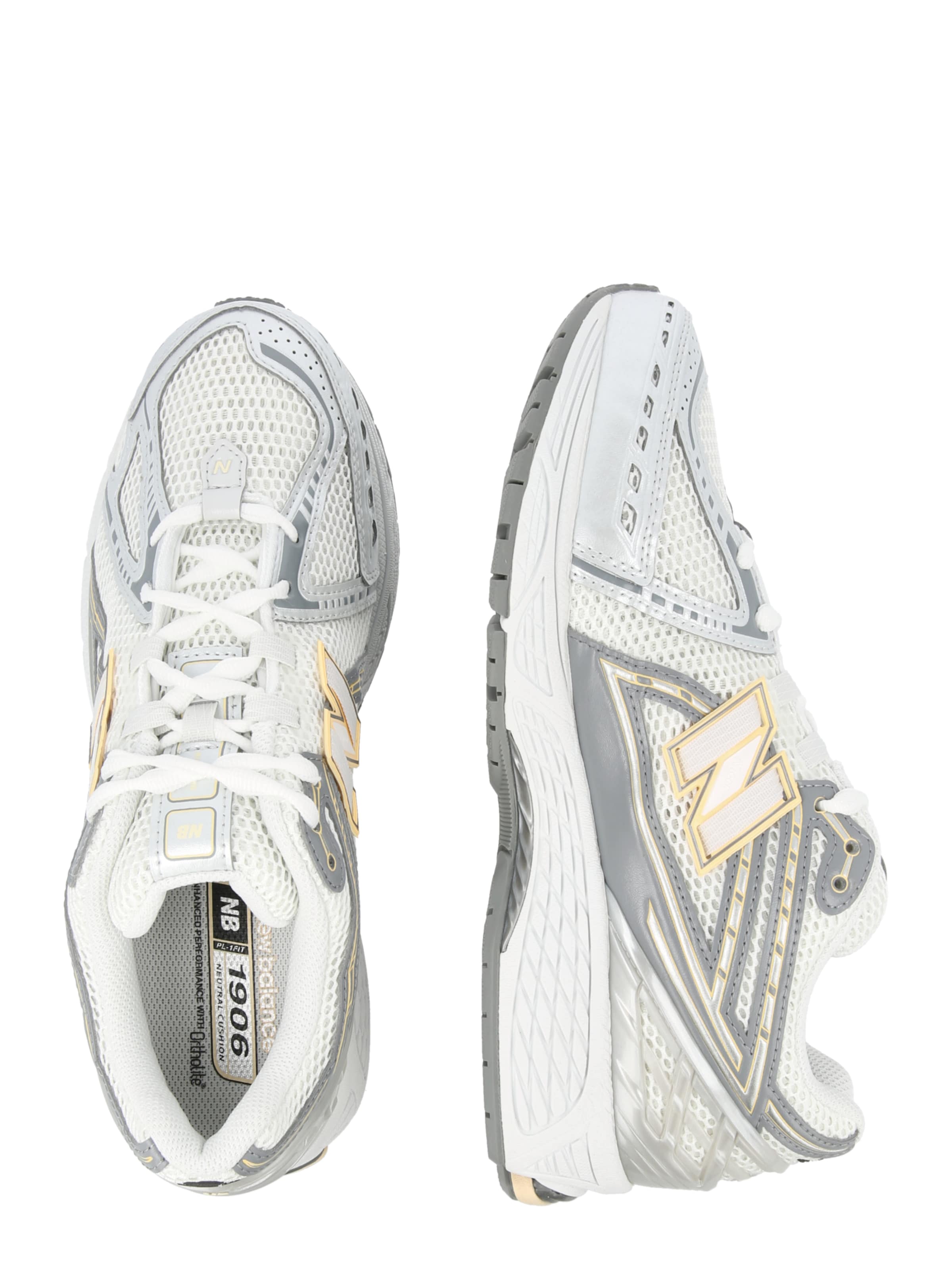 new balance Низкие кроссовки '1906' в Белый