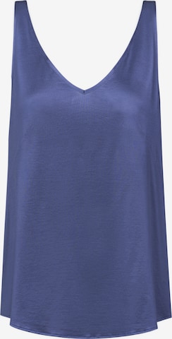 Mey Schlafshirt 'Camisole' in Blau: Vorderseite