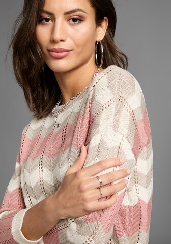 LAURA SCOTT Pullover in Pink