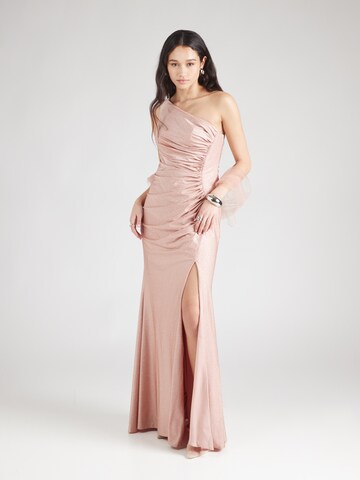 Unique Evening dress in Pink