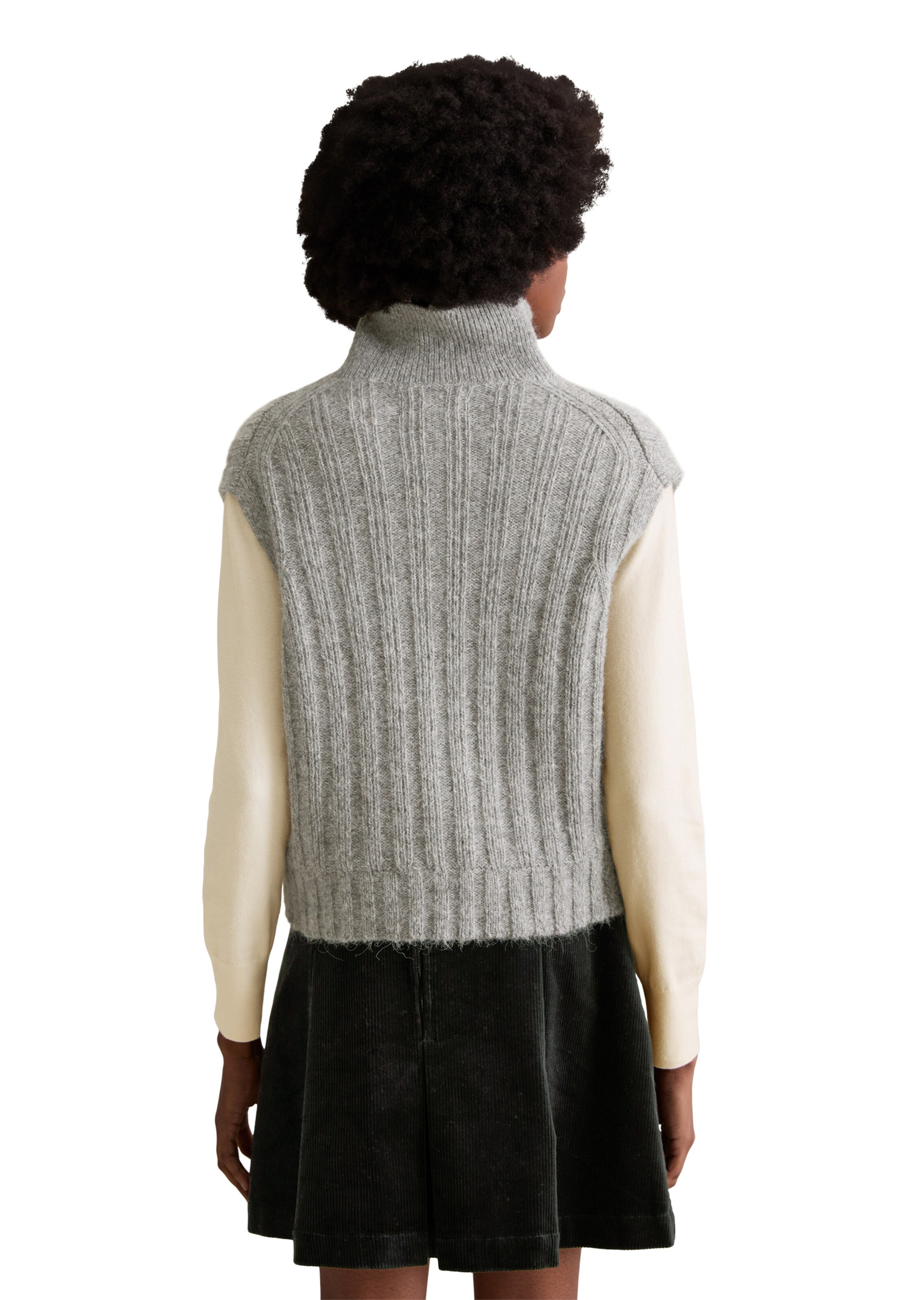 Marc O'Polo DENIM Strickweste in Grau