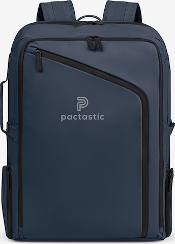 Pactastic Backpack in Blue: front