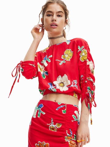 Desigual Blus 'Landi' i röd: framsida