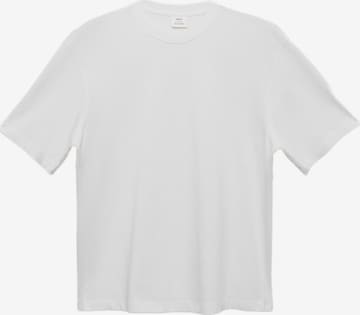 MANGO MAN T-Shirt 'ANOUK' in Weiß: Vorderseite