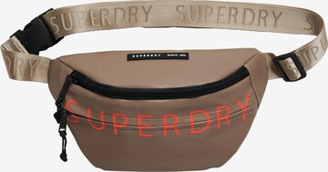 Sacs banane Superdry en marron : devant