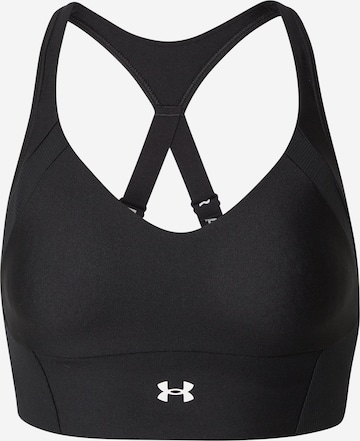 UNDER ARMOUR Bustier Sportmelltartók 'Infinity' - fekete: elől