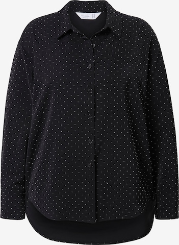 MIAMODA Blouse in Black: front