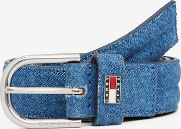 Curea 'COOL' de la Tommy Jeans pe albastru: față
