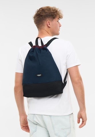 LARKSON Gym bag 'No 7' in Blue: back