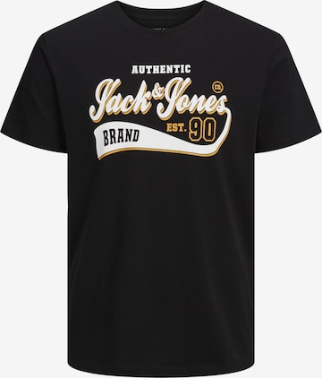 Jack & Jones Plus Shirt in Schwarz: predná strana