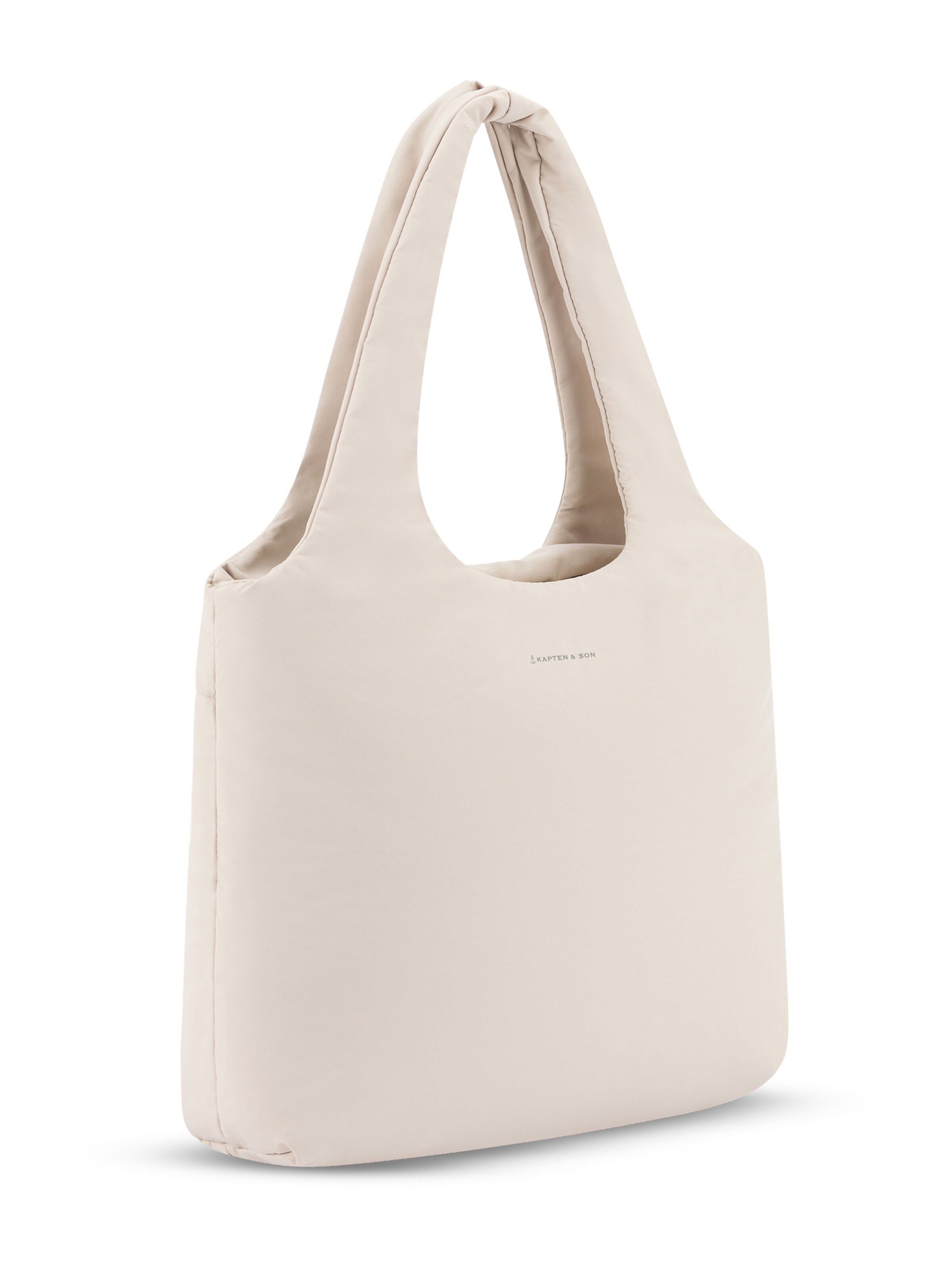 Kapten & Son Axelremsväska 'Skara' i beige: framsida