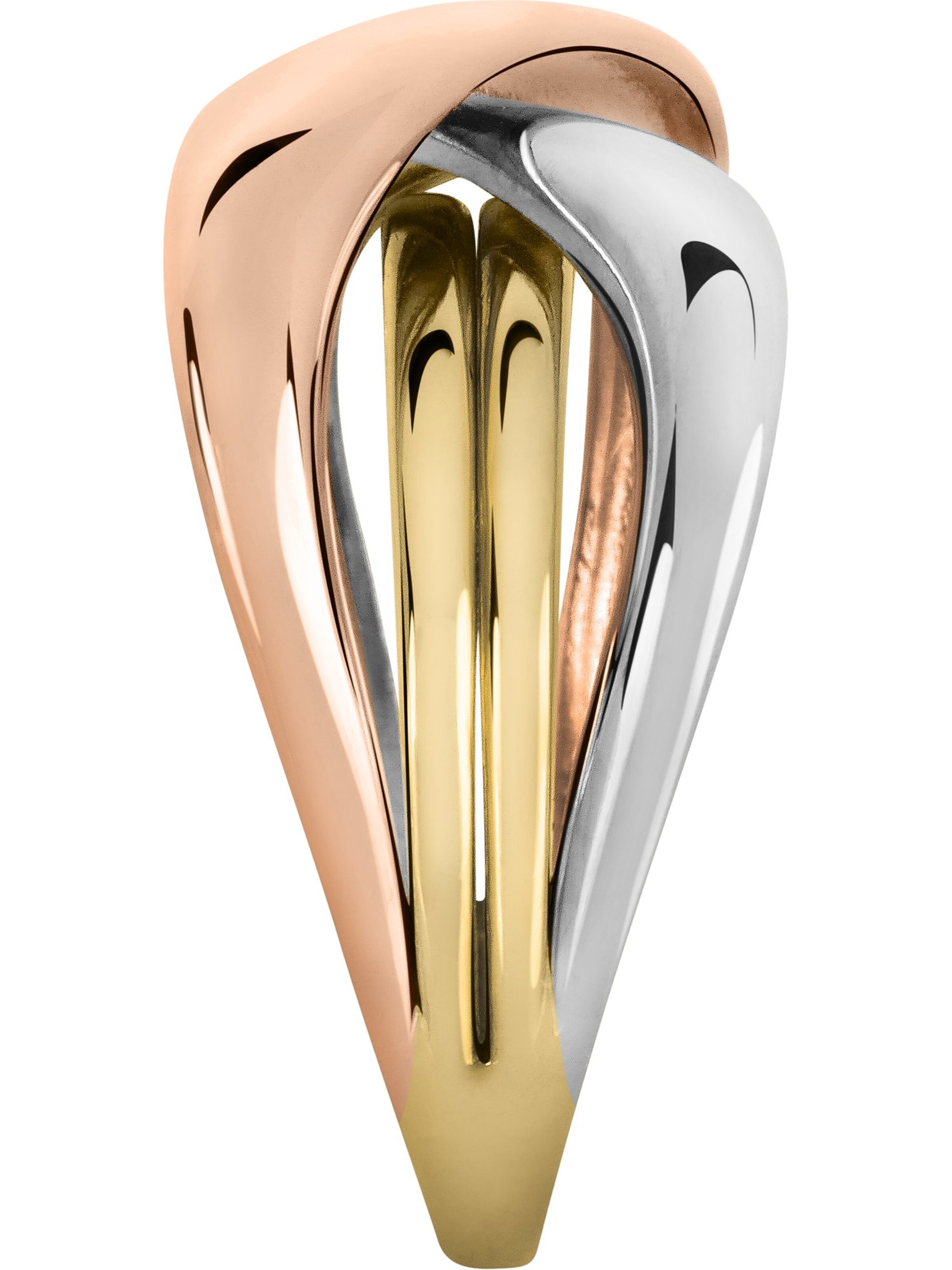 CHRIST Ring in Gold: front