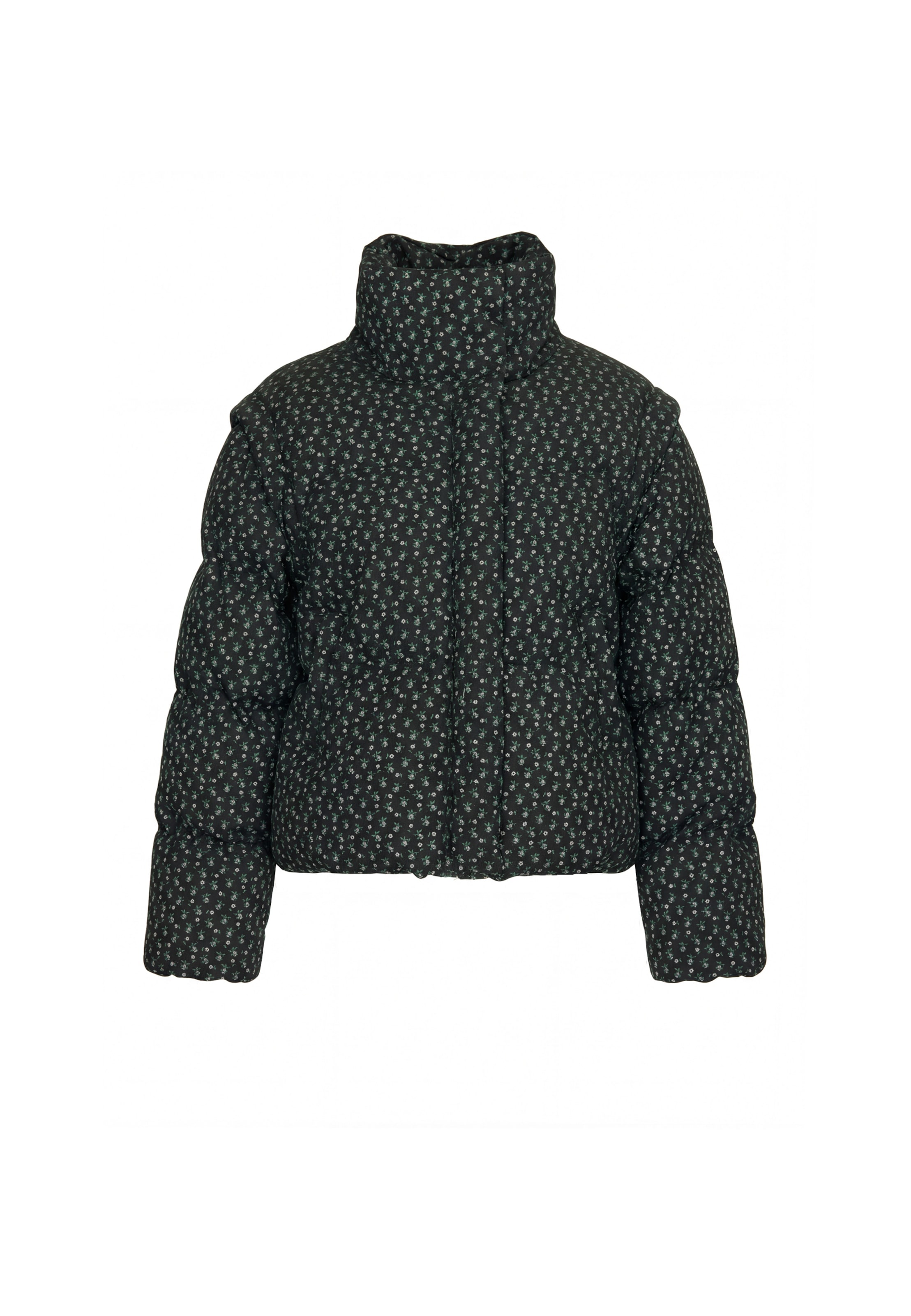 MYMO - Chaqueta de invierno en negro: frente