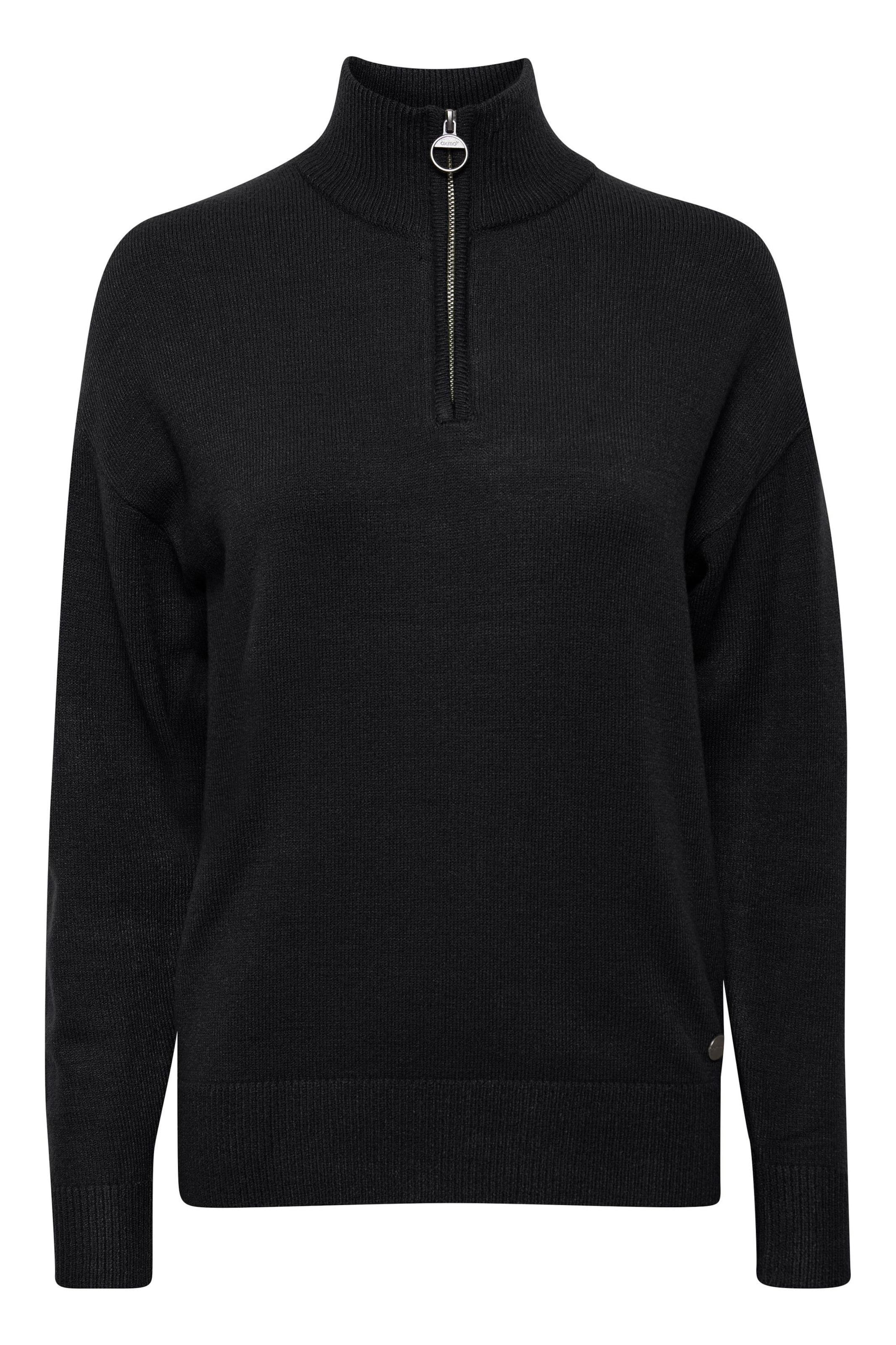 Oxmo Pullover 'Rita' in Schwarz: Vorderseite
