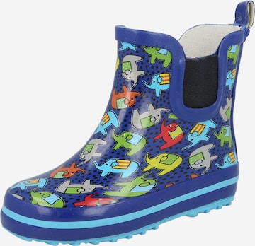 BECK Rubber boot in Blue: front