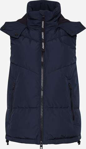 Oxmo Bodywarmer 'Juliette' in Blauw: voorkant