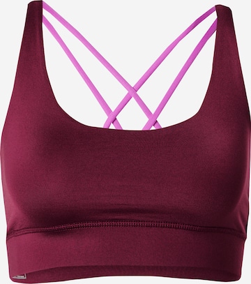 Hey Honey Bustier Sports-BH 'Criss' i pink: forside