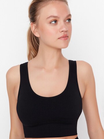 Trendyol - Soutien Bustier Soutien de desporto em preto