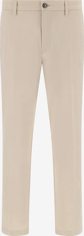 Boggi Milano Trousers in Beige: front