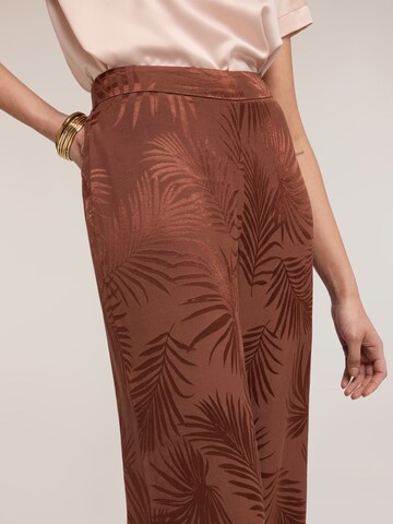 Wide Leg Pantalon MOTIVI en marron