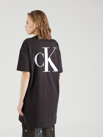 Calvin Klein Jeans Рокля в черно: отпред