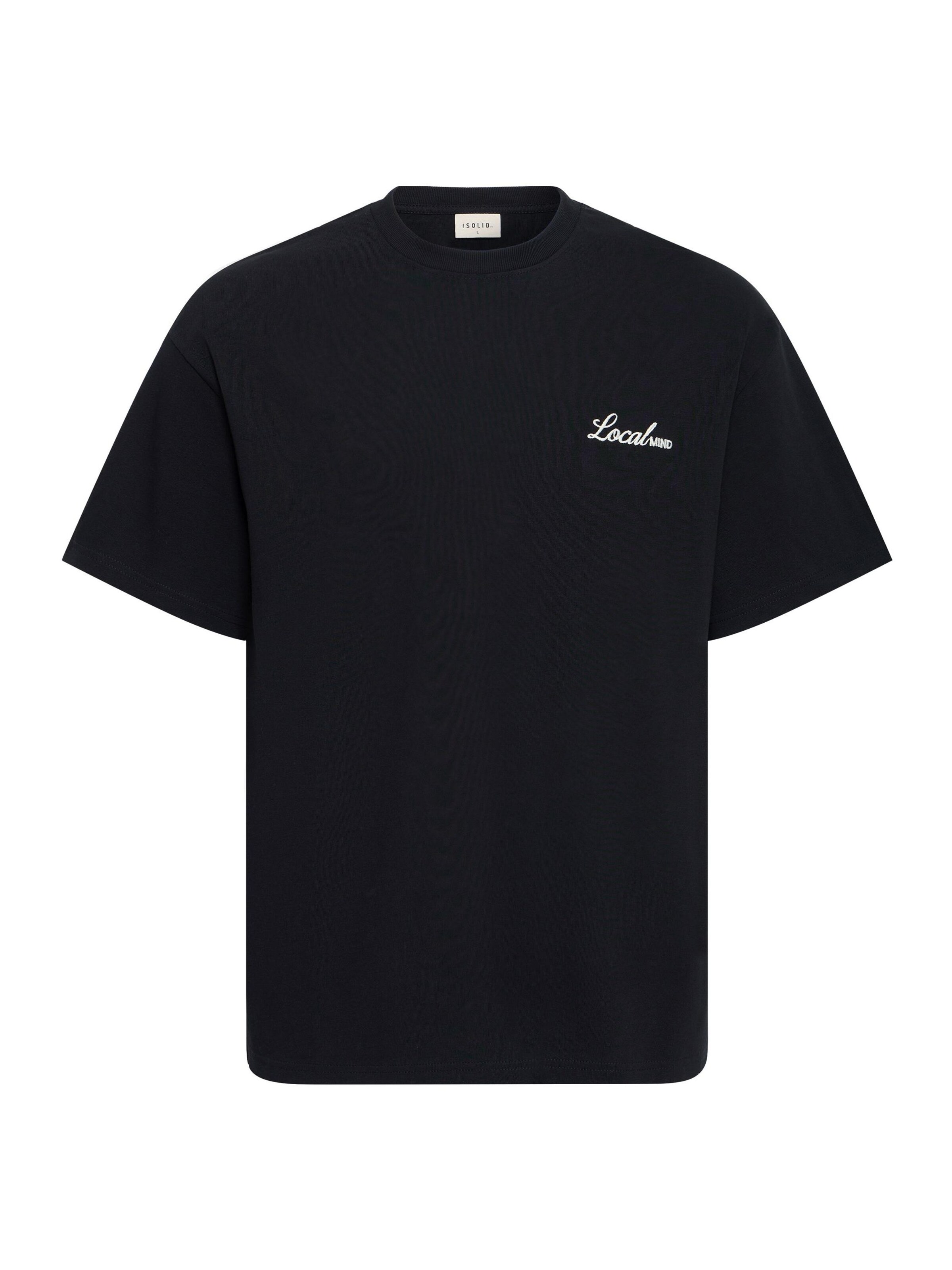 !Solid - Camiseta 'SDWolts' en negro: frente
