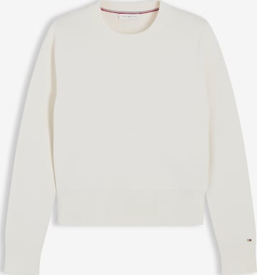 TOMMY HILFIGER Sveter - Biela: predná strana