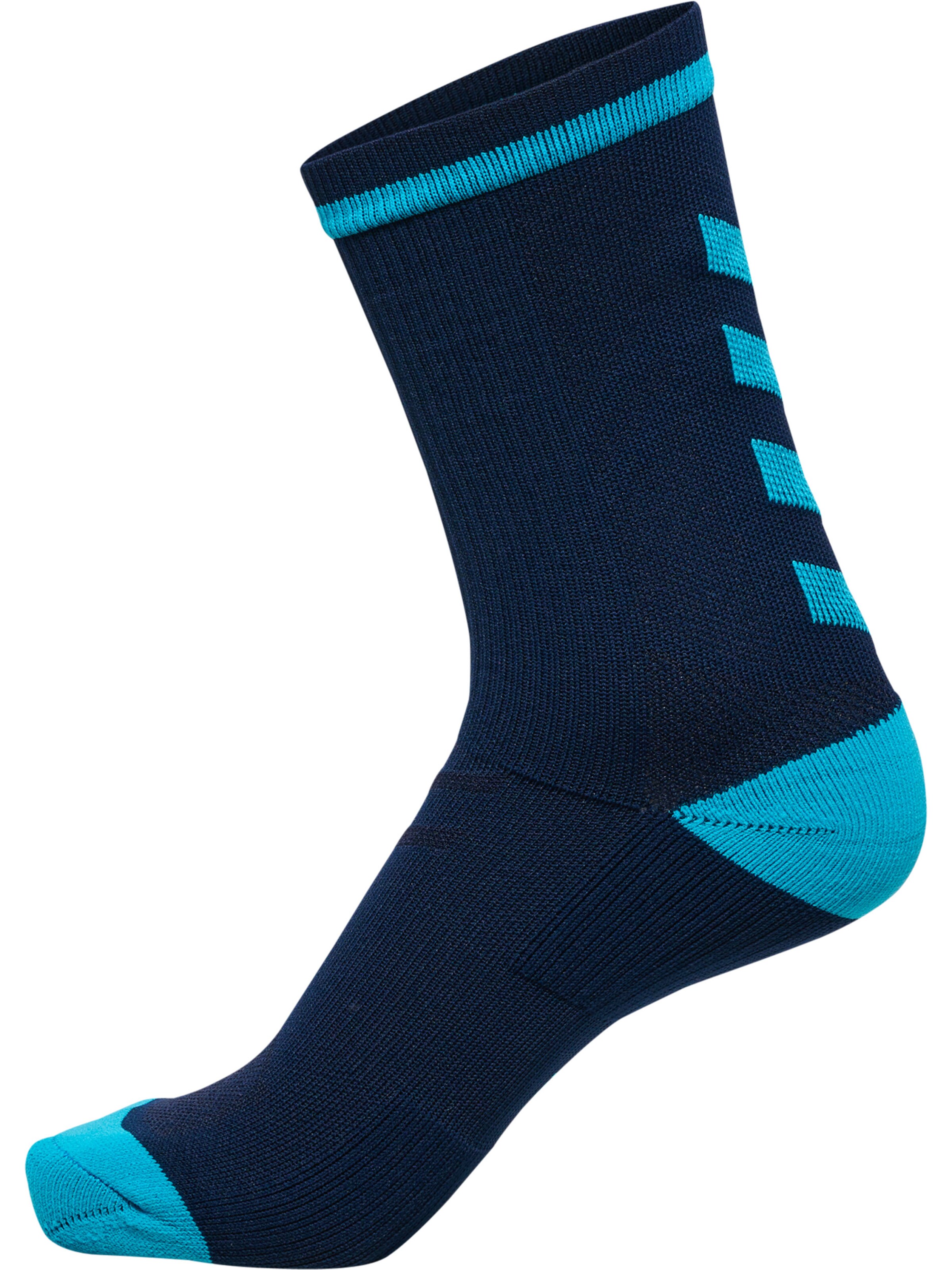 Chaussettes de sport Hummel en bleu : devant