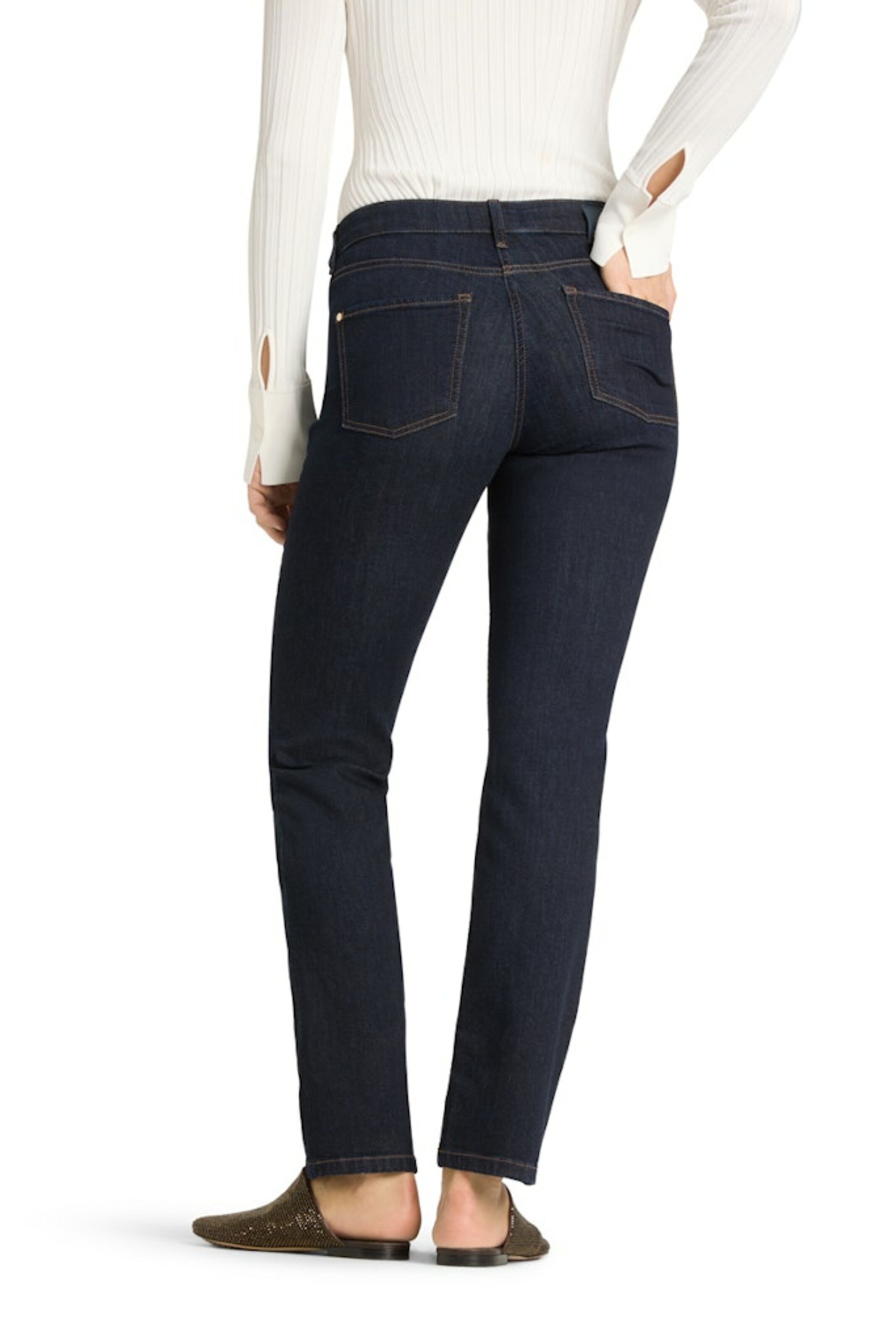 Cambio Regular Jeans in Blauw