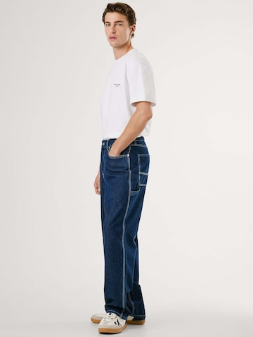 Pepe Jeans Tapered Jeans 'Carpenter' in Blue