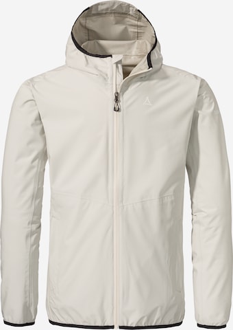 Schöffel Outdoor jacket in Beige: front