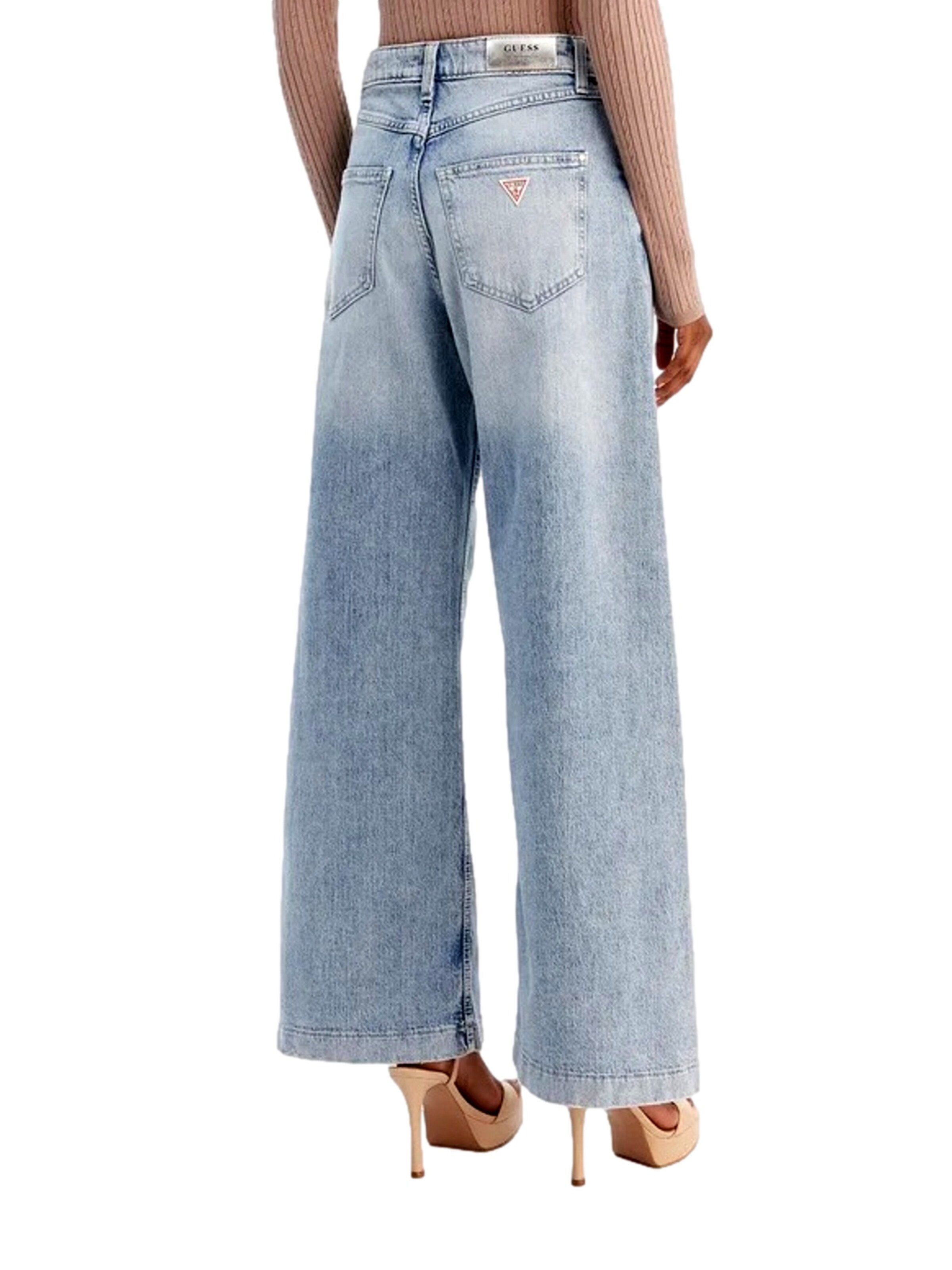 évasé Jean GUESS en bleu