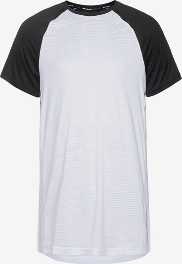 Spyder T-Shirt fonctionnel en noir / blanc, Vue avec produit