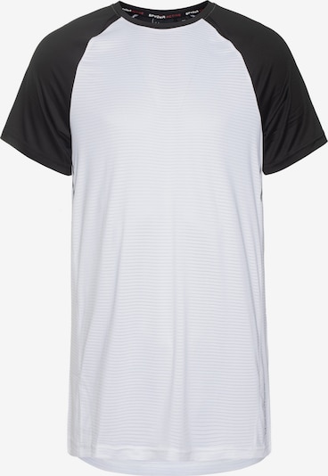 Spyder Tehnička sportska majica u crna / bijela, Pregled proizvoda