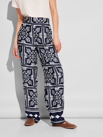 STREET ONE Regular Broek in Blauw