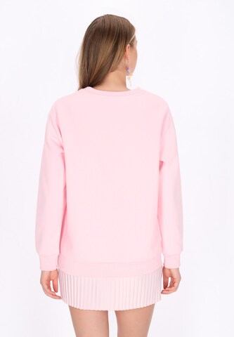 MYMO - Sweatshirt 'Pop' em rosa