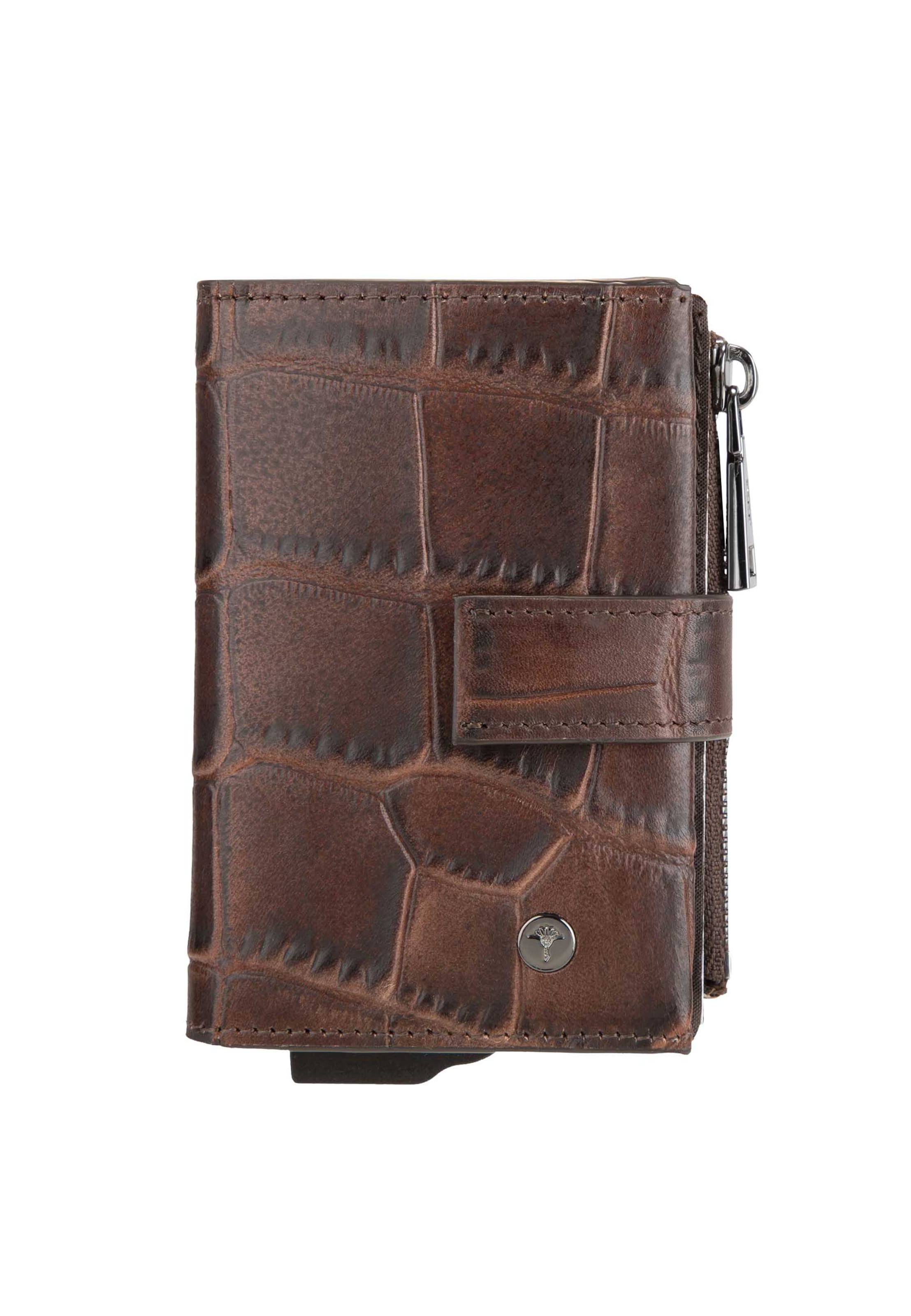 JOOP! Wallet 'Fano C-Four' in Brown: front