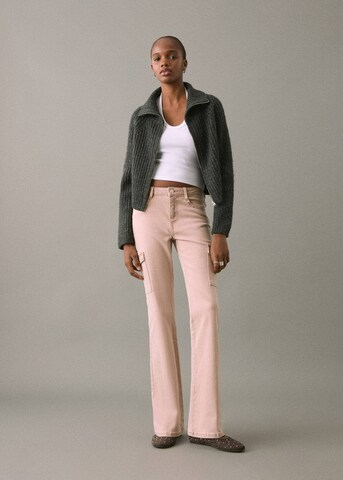 MANGO TEEN Boot cut Jeans in Pink