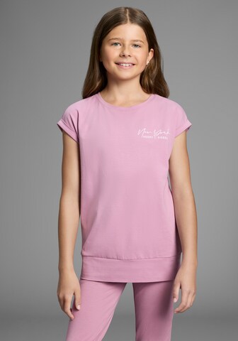 H.I.S EM Shirt in Pink: front