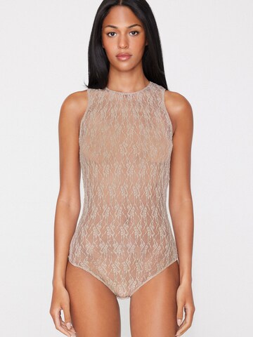 Tezenis Bodysuit in Beige: front