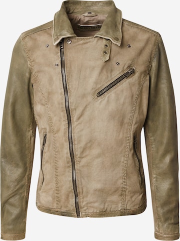 FREAKY NATION Välikausitakki 'Capery' värissä vihreä: etupuoli