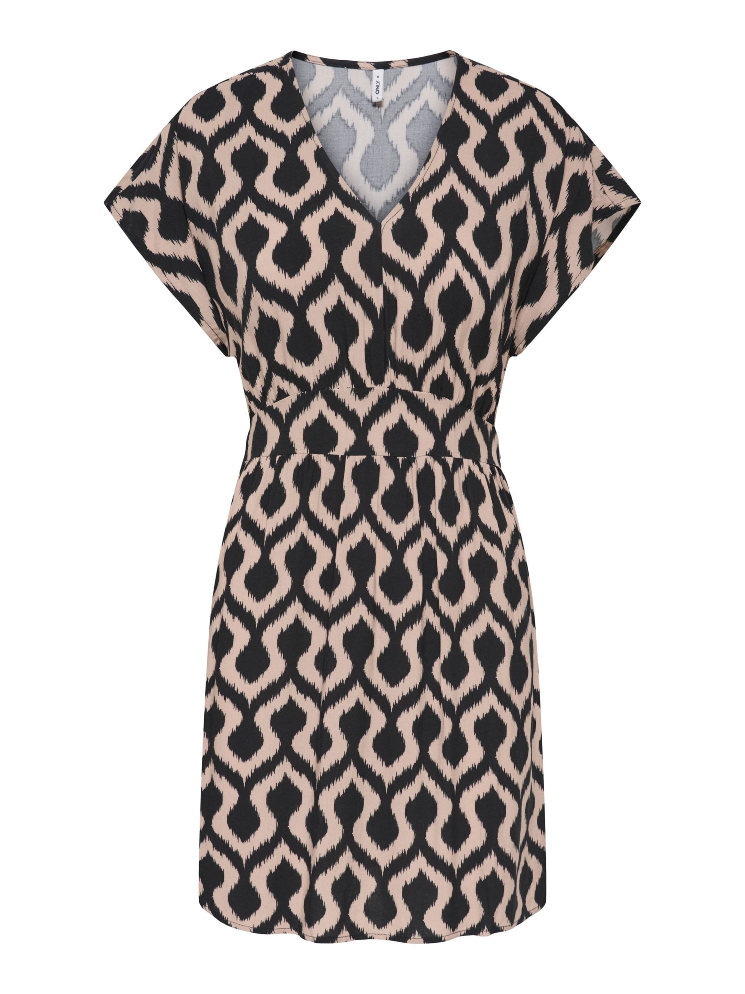 ONLY Robe 'ONLNova' en moka / noir, Vue avec produit