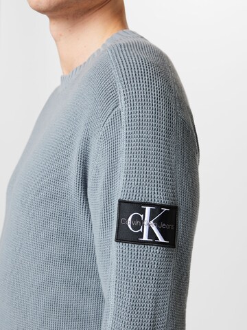 pilka Calvin Klein Jeans Megztinis