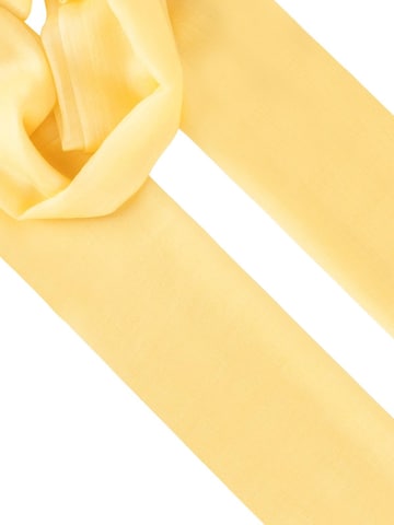 Écharpe SILK & CASHMERE en jaune