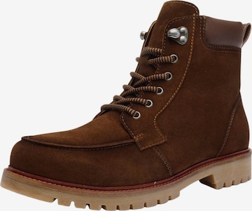 Bottes à lacets ARA en marron : devant