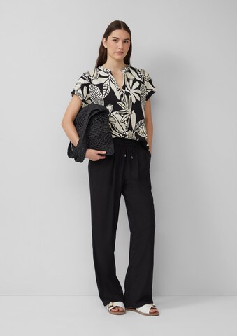 s.Oliver Wide leg Trousers in Black