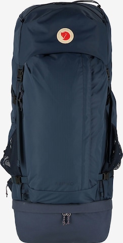 Sac à dos de sport 'Abisko Trekk 65' Fjällräven en bleu : devant