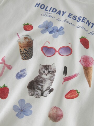 NAME IT Shirt 'NKFVOTEA' in White