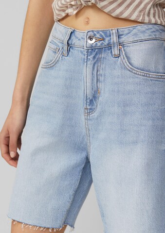 QS Regular Shorts in Blau